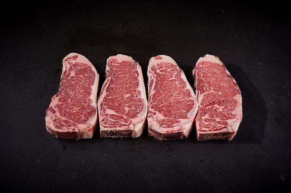 28 day 'Dry Aged' Riverine Premium MB 2+ Sirloin Steak on the Bone 350g