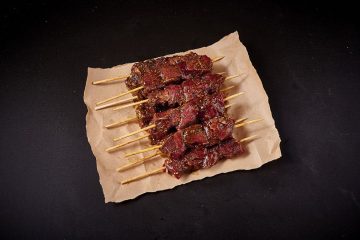 Pasture Fed Beef Eye Fillet Lemon & Oregano Kebabs