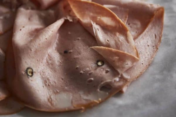 Sliced Mortadella