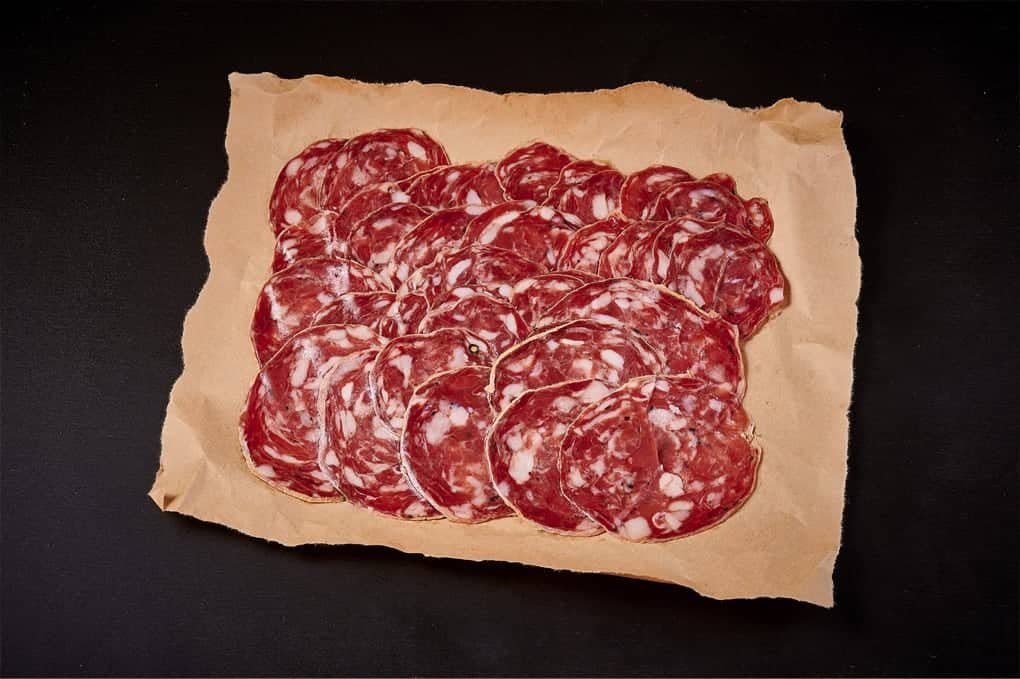 Sliced Truffle Salami