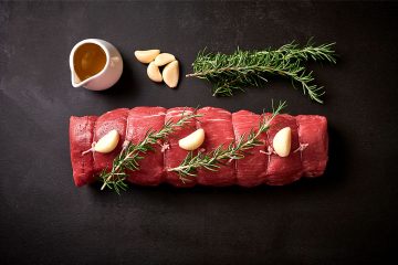 Grasslands Beef Premium Eye Fillet Centre Cut With Rosemary, Garlic & Olive Oil